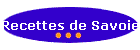 Recettes de Savoie